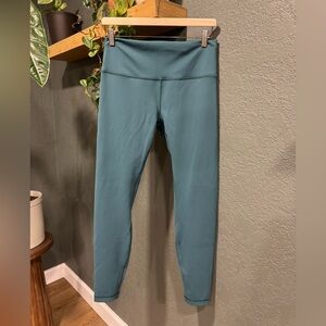 Teal Lululemon leggings